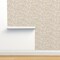 Boho Taupe Floral Bohemian Neutral Faux Woven Look Rustic Flowers India Inspired Custom Pre-pasted Wallpaper by Spoonflower Pre-Pasted Wallpaper 2FT Wide